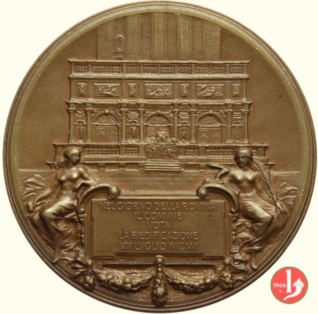 1912 Ricostruzione Campanile di S. Marco 1912 1912 Ricostruzione Campanile di S. Marco 1912