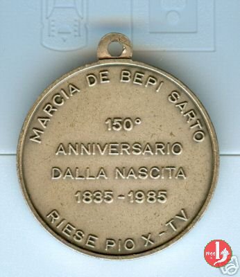 1985 - 150° Anniversario nascita Riese 1985