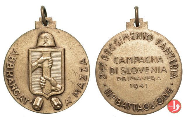 24° Reggimento Fanteria in Slovenia 1941 -C- 1941