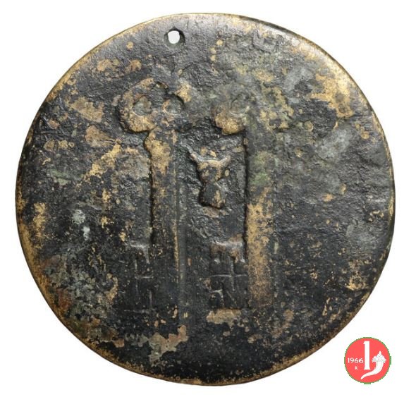 2- Di restituzione chiavi verticali parallele 1590