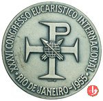 36° Congr. Eucaristico Int. in Brasile -CM239 1955