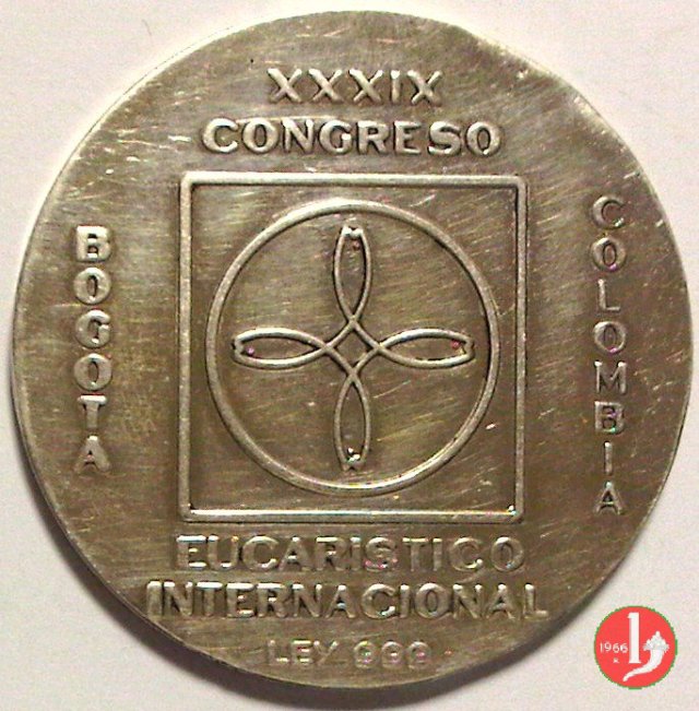 39° Congr. Eucaristico Inter. di Bogotà 1968