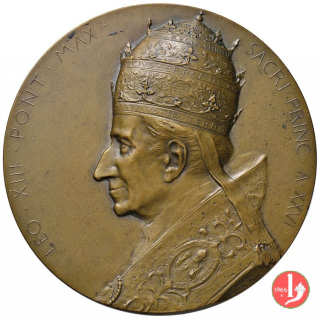 3- Consegna delle chiavi a San Pietro 67mm 1903