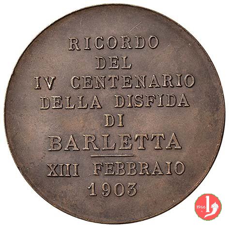 400° Disfida di Barletta 13-02-1903 1903