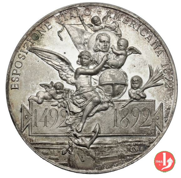 400° Scoperta dell'America - Esp. Italo-Americana 1892 1892