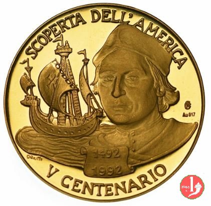 500° Anniversario di Scoperta dell'America 1992 1991