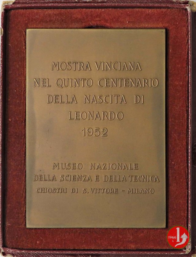 500° Leonardo Da Vinci 1952 1952