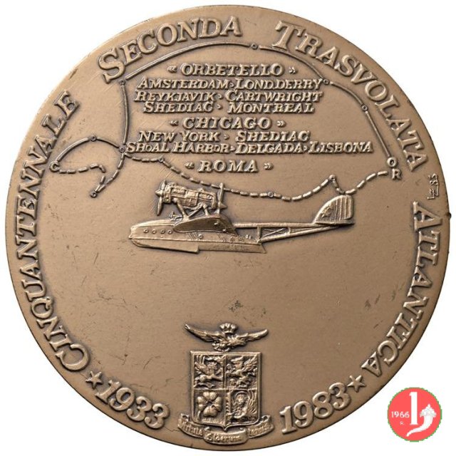 50° Anniversario della 2^ trasvolata atlantica 1983