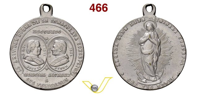 50° Immacolata Concezione - Marcial Alvarez 30mm 1904