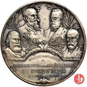 50° Proclamazione del Regno -B. Aires 1911 1911