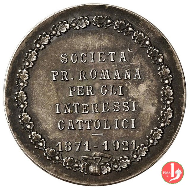 50° Soc. Primaria Romana Int. Catt. -CM187 1921