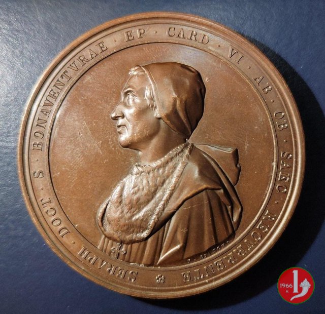 600° Bonaventura da Bagnoregio 1874 1874