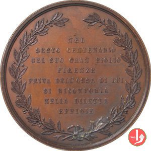 600° Dante Alighieri 1865 1865