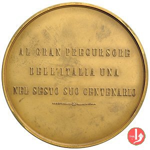 600° Dante Alighieri 1865 1865