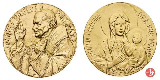 600° Jasna Gora-Regina Poloniae 44mm 1982