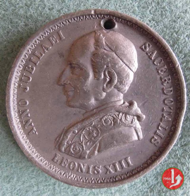 64-Giubileo Sacerdotale - Stemma 37mm 1887