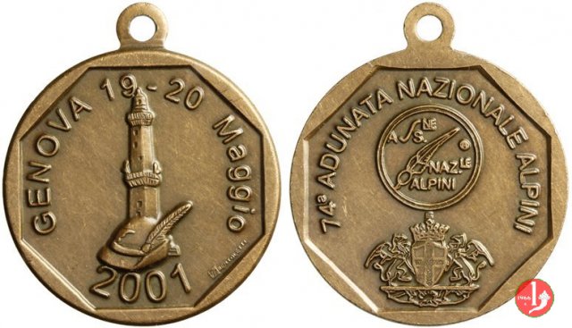 74- Adunata Annuale Alpini Genova 2001 2001