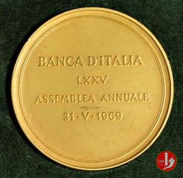 75° Assemblea Annuale della Banca d' Italia 1969 1969 (Roma)