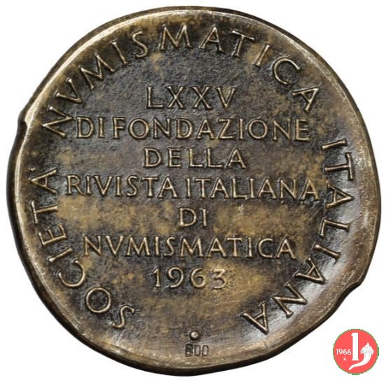 75° Rivista italiana di Numismatica 1963 1963