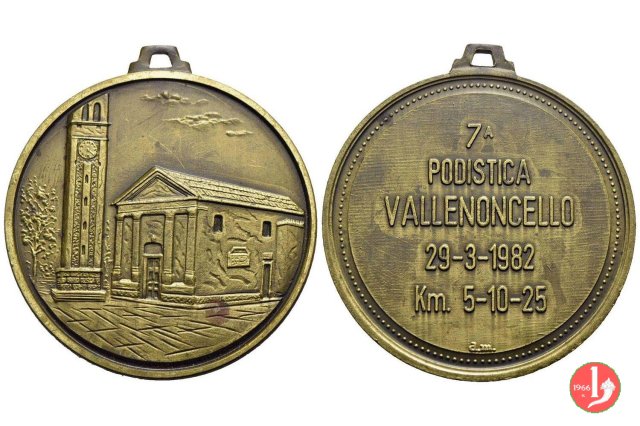 7° Gara Podistica Vallenoncello 1982 1982