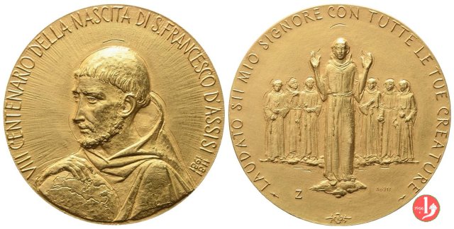 800° nascita di S. Francesco 1981 1981 (Roma)