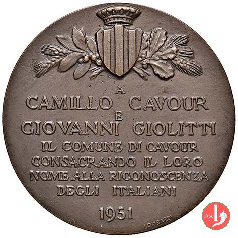 A Cavour e Giolitti - Comune di Cavour 1951 1951