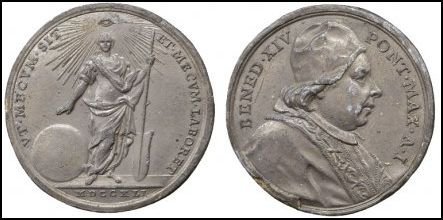 Elezione al Pontificato -Vt mecvm -P8 1741