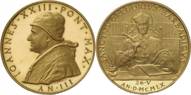 A. III -Canon. di Gregorio Barbarigo -C19 1961 (Roma)