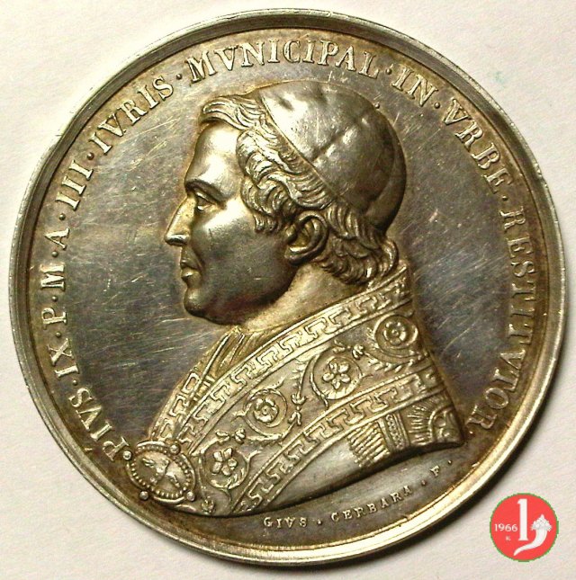 A . III - Riforme legislative -B1 1848 (Roma)