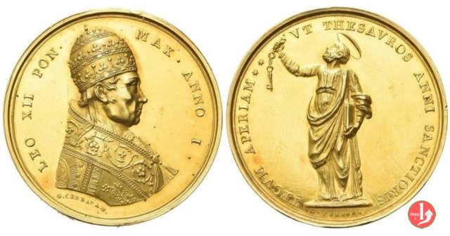 A . I - Indizione Anno Santo 1825 -p15 1824 (Roma)