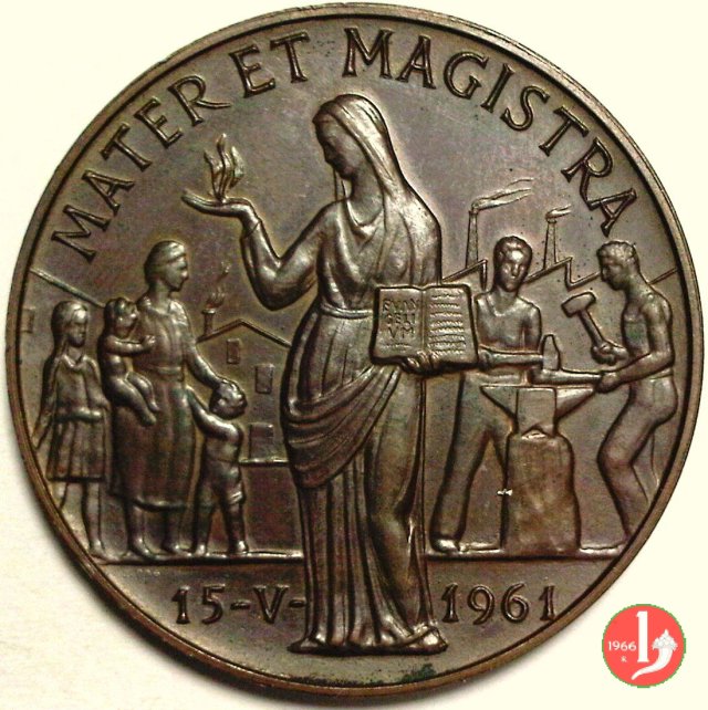 A. IV -Enciclica Mater et Magistra -Mo119 1962 (Roma)