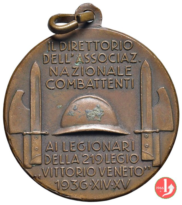 A.N. Combattenti - Legionari della Vittorio Veneto -C- 1936