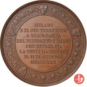 A Ricordo del Plebiscito 1870 1870