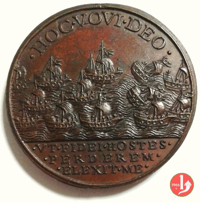 A Ricordo del Pontificato e Vittoria di Lepanto -Mo667 1672