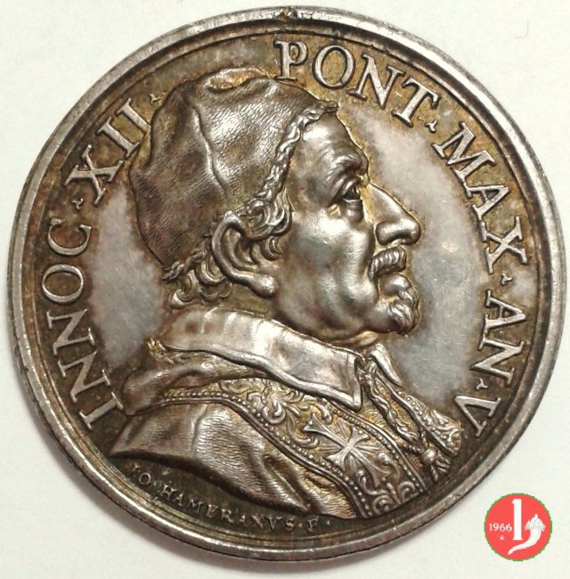 A. V -Dogana di terra in P.za di Pietra -M320 1696 (Roma)