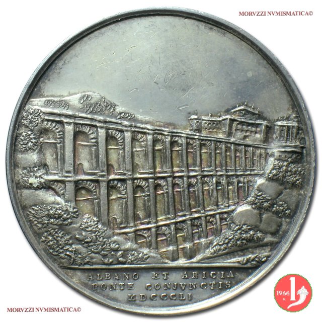 A. VI -Costruzione Ponte di Ariccia -B1 1851 (Roma)