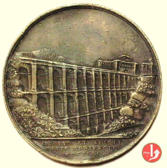 A. VI -Costruzione Ponte di Ariccia -B1 1851 (Roma)