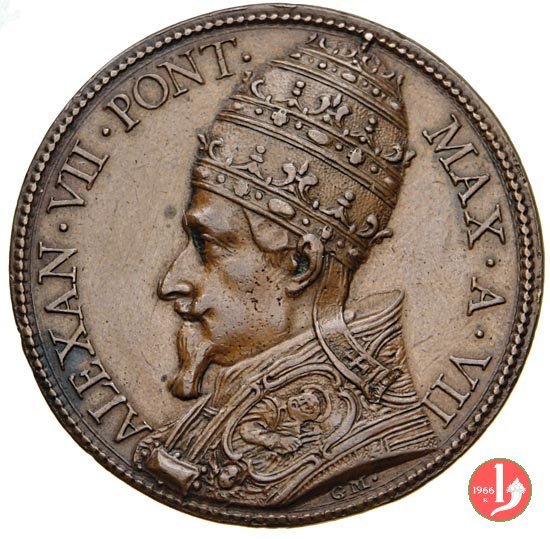 A. VII - Il colonnato di P.za San Pietro II -M590 1661 (Roma)