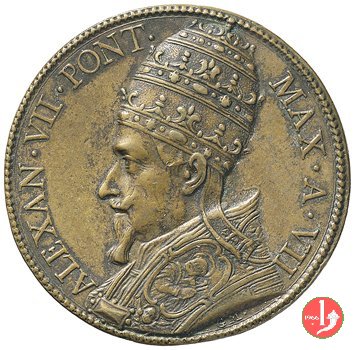 A. VII - Il colonnato di P.za San Pietro II -M590 1661 (Roma)