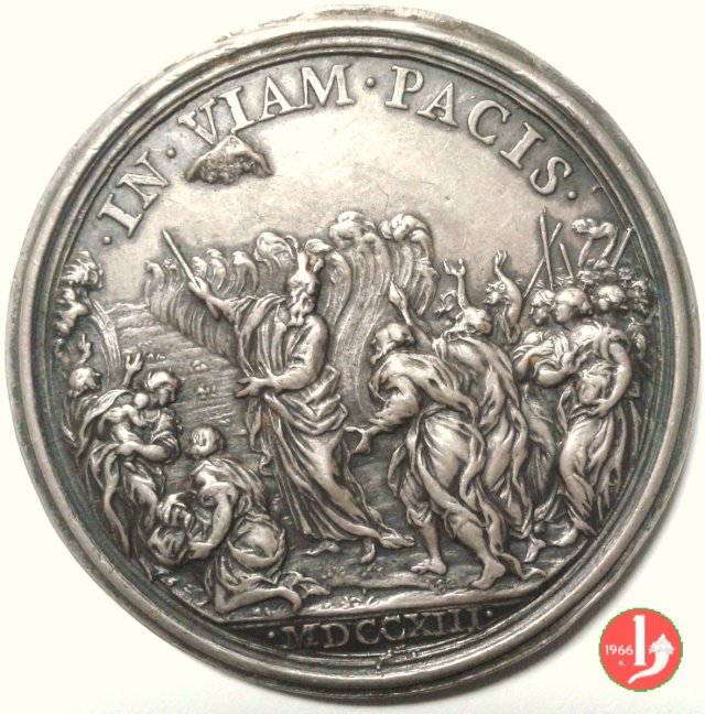 A. XIII -Fine Guerra di Succ. Spagnola -M91 1713 (Roma)