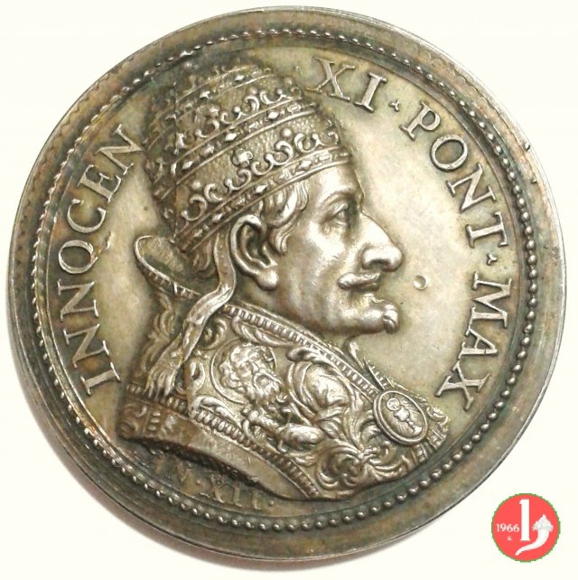 A. XII -Vittorie della Lega Santa -M165 1688 (Roma)