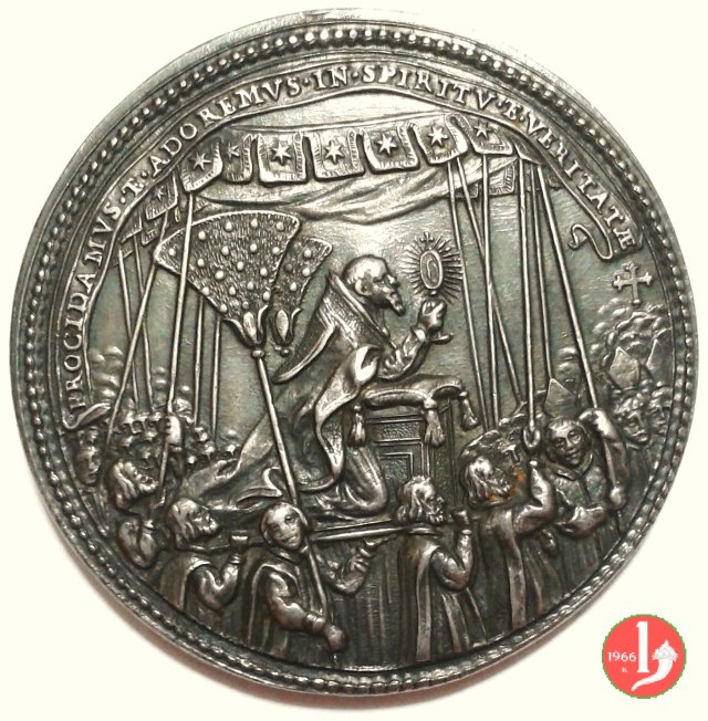 A . X - Processione del Corpus Domini -M617 1664 (Roma)