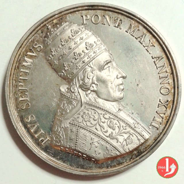 A . XVII -Restituzione delle Provincie al Papa-P80 1816 (Roma)