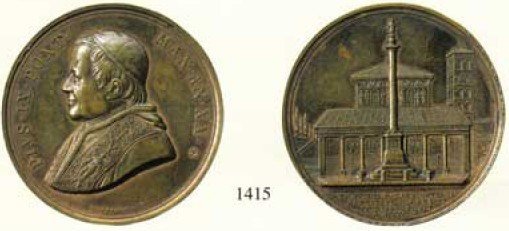 A. XX -Colonna di S. Lorenzo 1865 (Roma)