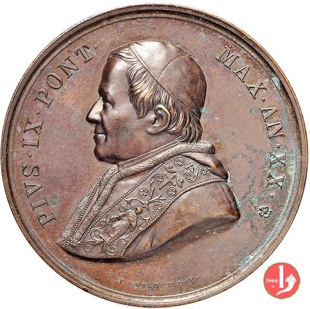 A. XX -Colonna di S. Lorenzo 1865 (Roma)