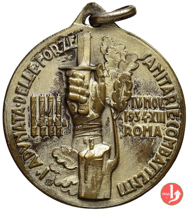 Adunata Forze Sanitarie Combatt. Roma -C56 1934