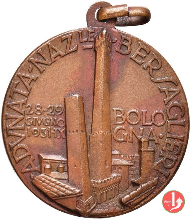 8- Adunata Nazionale Bersaglieri Bologna 1931 -C71 1931