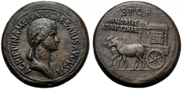 Agrippina Maggiore - Carpentum -L7 1560