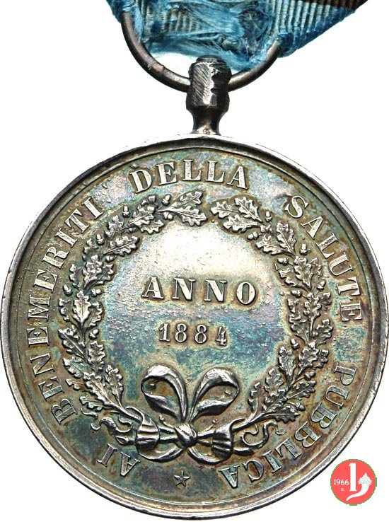 Ai Benemeriti della Salute Pubblica 37mm 1884