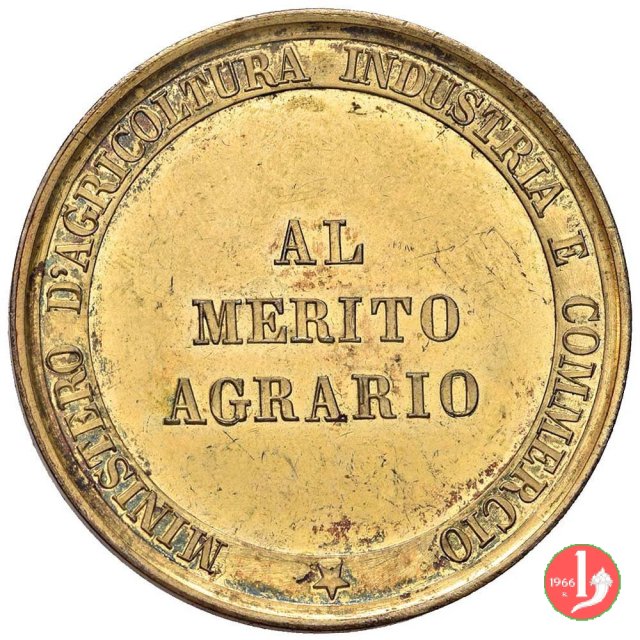 Al Merito Agrario 40mm 1890 (Roma)